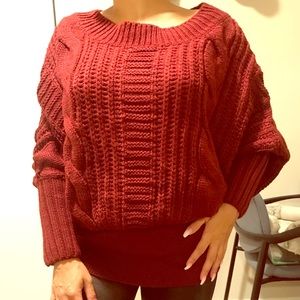 New Fashion Nova Red Sweater